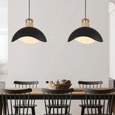 Halvsfärisk Bågformad Modern Enkel Matsal Taklampa Design